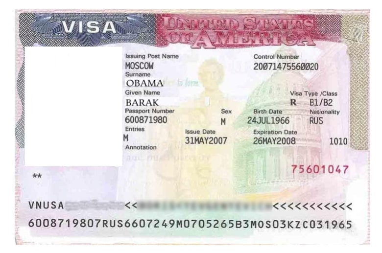 Visa gave